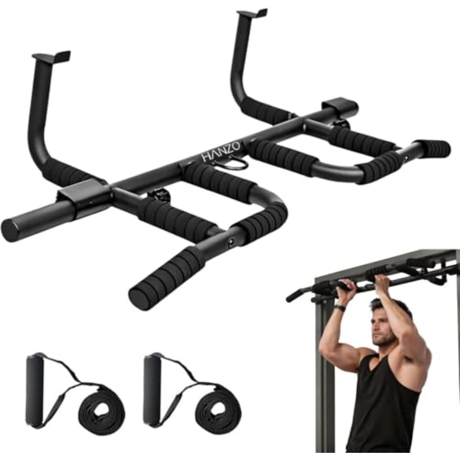 Pull Up Bar Grip - Barra de Exercícios para Porta com