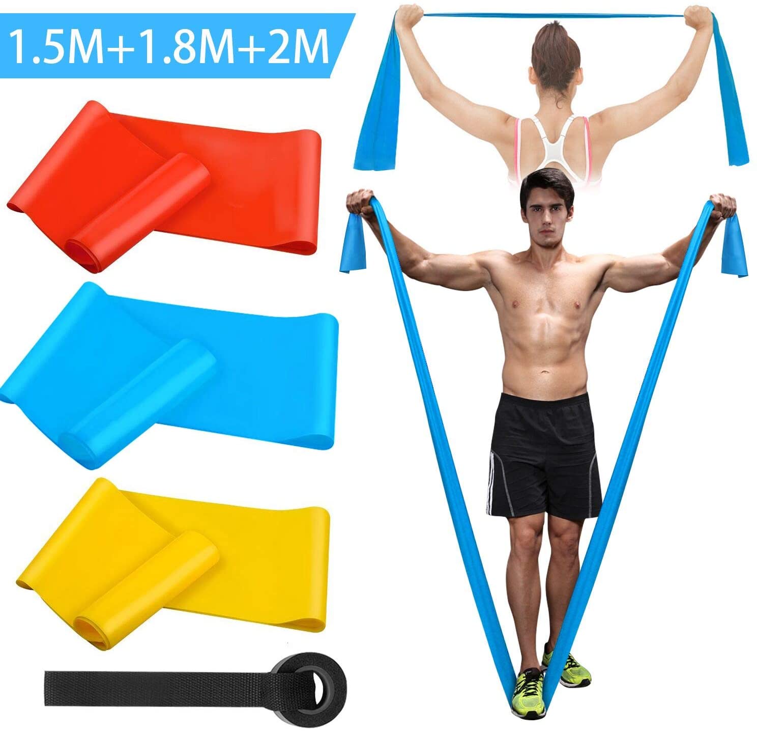 Faixas elásticas de fitness, 3 - Crossfit Workout Gear avaliação e preço