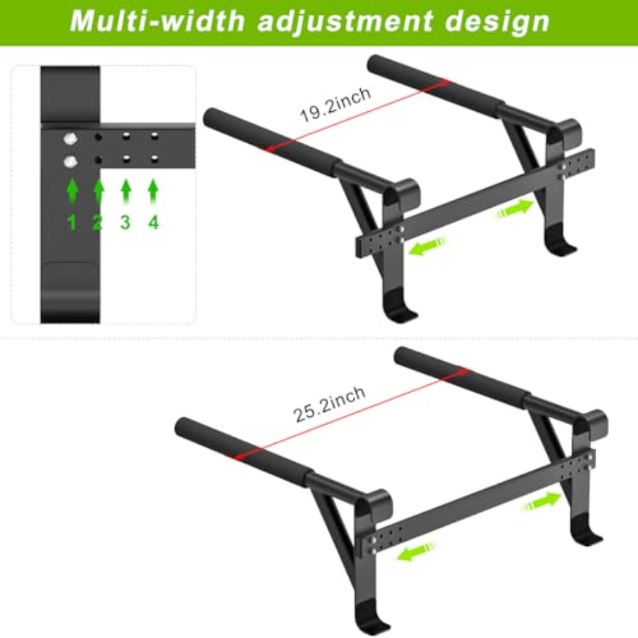 Barra de Ginástica Montada na  - Pull Up Bar Grip avaliação e preço