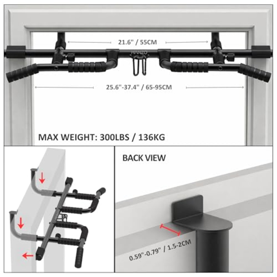 Barra de Exercícios para Porta - Pull Up Bar Grip avaliação e preço