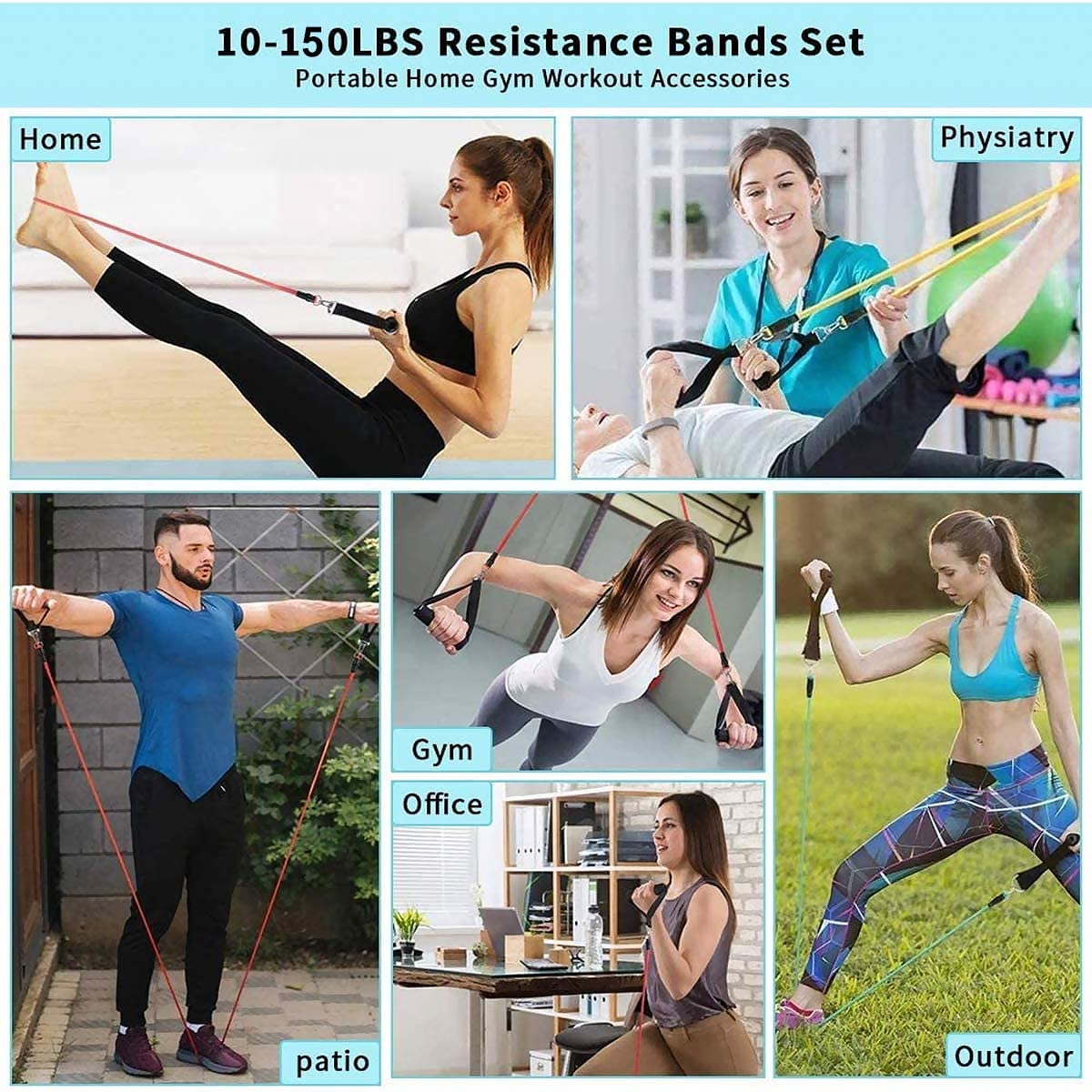 Faixas de resistência de fitne - Crossfit Workout Gear avaliação e preço